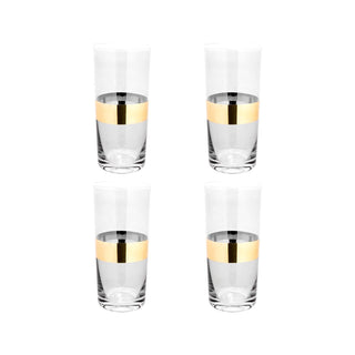 Crown Baccara Juego de vasos de vidrio multicolor 330 ml (6 piezas) – BOHO  WOOD 47 • GoodShopping